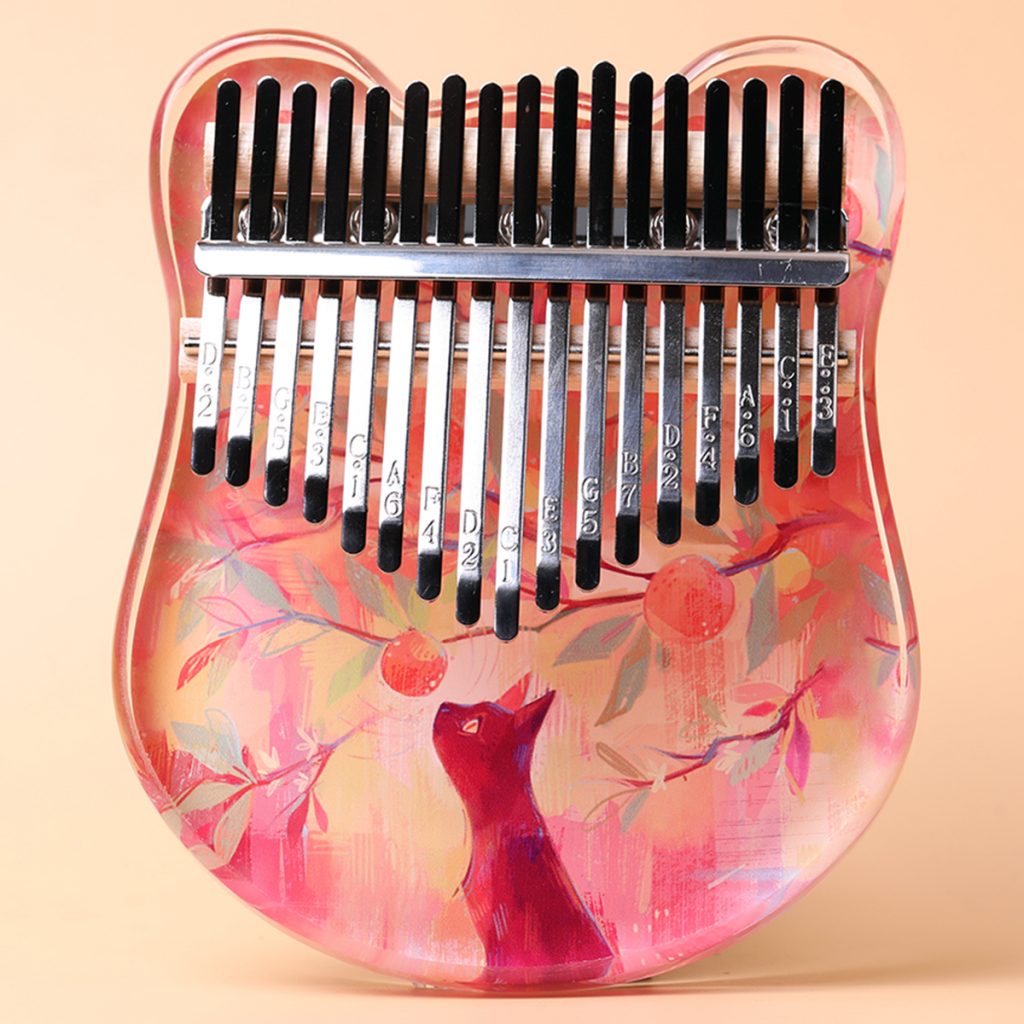 17 keys kalimba thumb piano